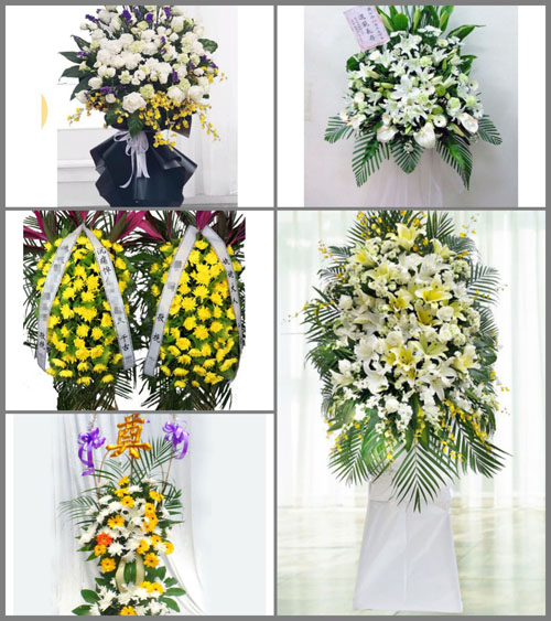 福建泉州永春县湖洋镇溪西村白事花篮预定